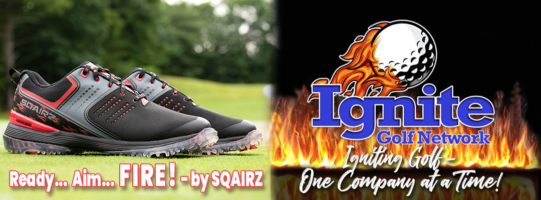 Sqairz FIRE Golf Shoes